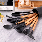 Utensílios de Cozinha Kit C/12 Peças de Silicone