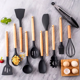 Utensílios de Cozinha Kit C/12 Peças de Silicone