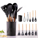 Utensílios de Cozinha Kit C/12 Peças de Silicone