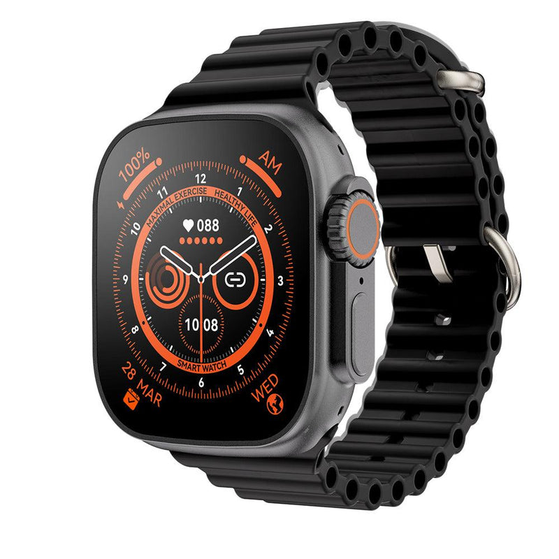 Ultra 8 Smartwatch Unissex, NFC, GPS Track, Chamada Bluetooth, Smartwatch Impermeável, Série 8, 49mm - Vollpo