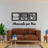 Quadro Decorativo MDF Vazado