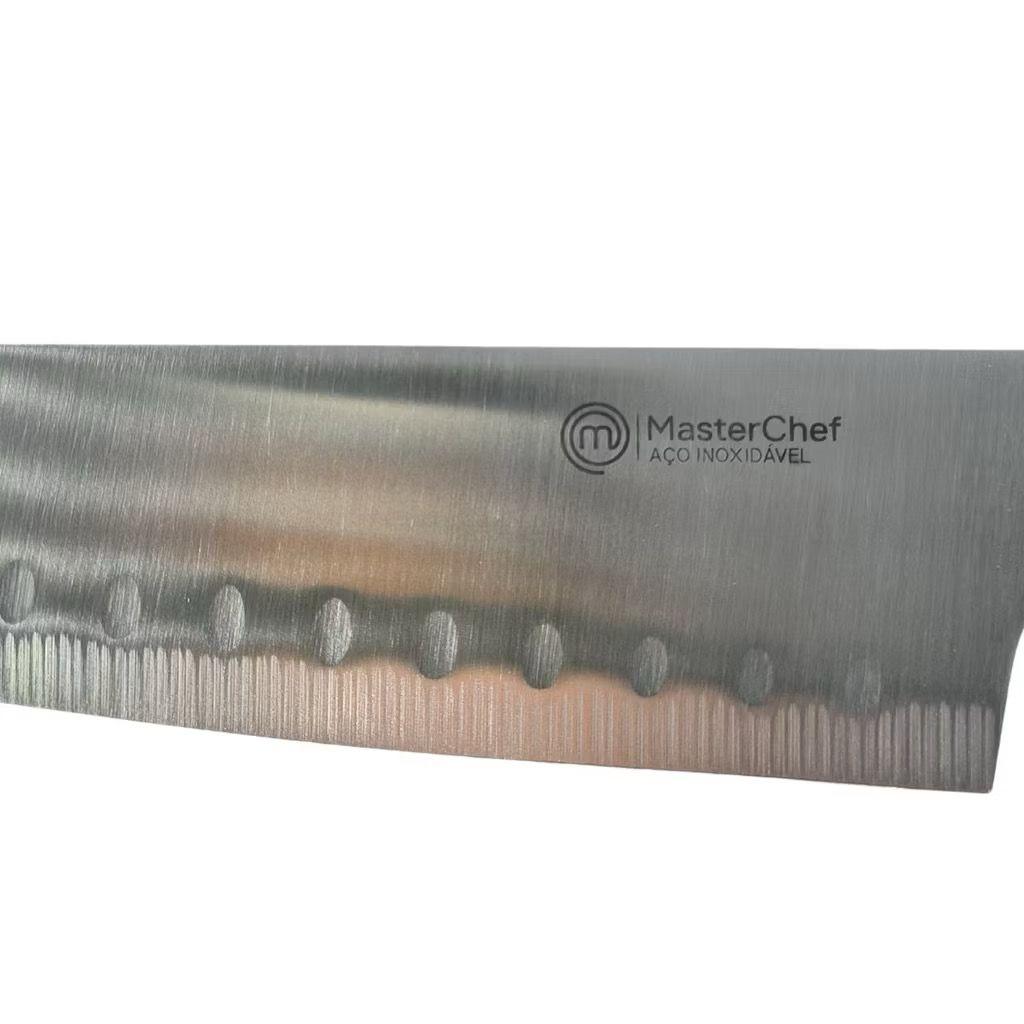 Faca de Cozinha Masterchef Santoku 7” - Vollpo