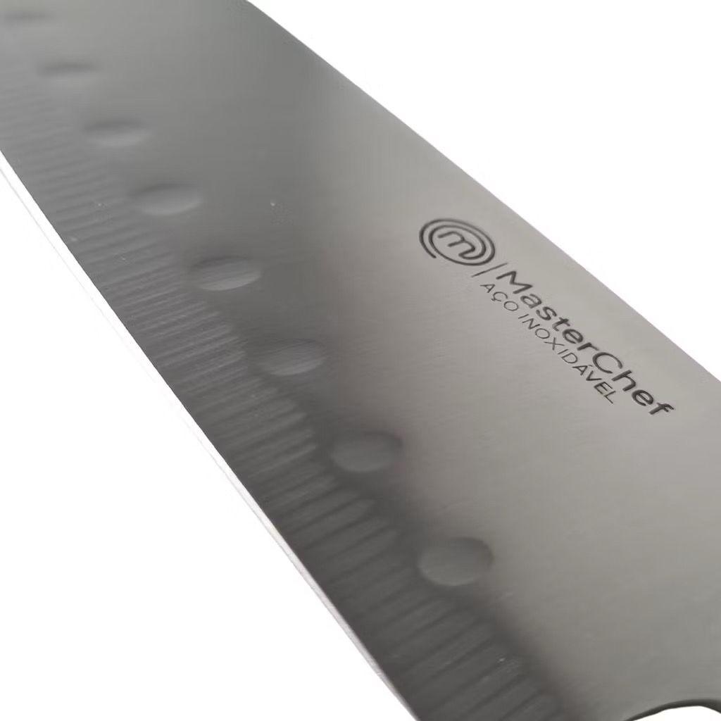 Faca de Cozinha Masterchef Santoku 7” - Vollpo
