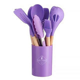 Utensílios de Cozinha Kit C/12 Peças de Silicone