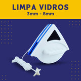 Limpador de Vidro Magnético Visão Cristalina