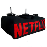 Almofada porta pipoca personalizada Netflix // Kit Cinema Netflix - Vollpo