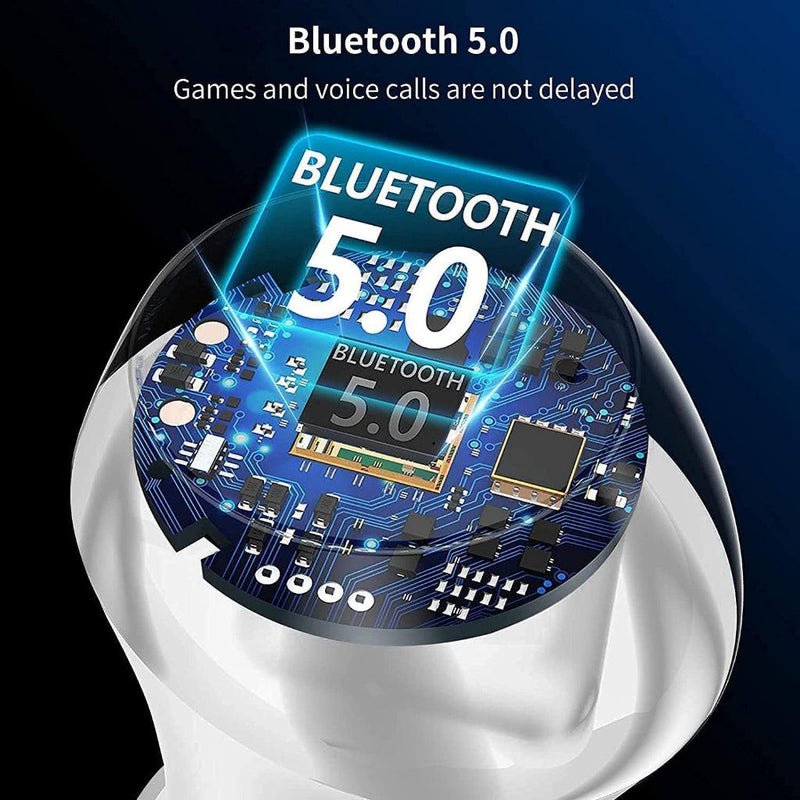 Fone de Ouvido Sem Fio i12 Tws Bluetooth Com Touch Bluetooth 5.0 - Vollpo