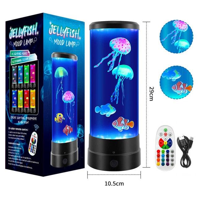 Luminária Color água-viva LED Night - Vollpo