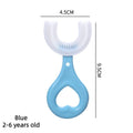 Escova Dental Macia Infantil 360° Em Forma De U - Vollpo
